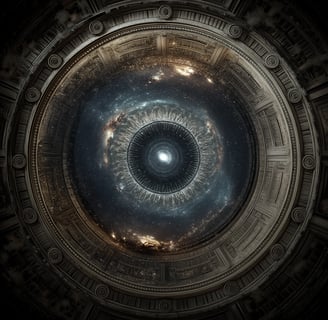a spiralle view of a spiralle with a spiralle