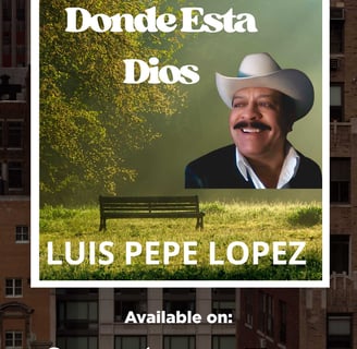 a man in a cowboy hat and a sign that says don't be afraid