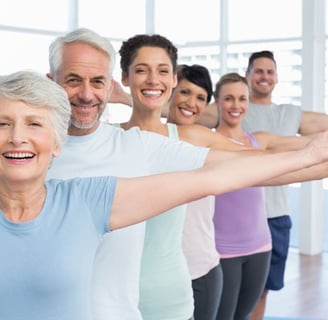 fitness class for 55 and older