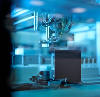 Equipamento de hematologia utilizado em análises clínicas