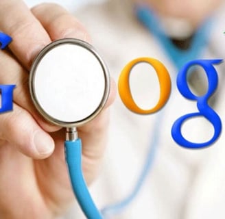 Doctor's office implementing digital marketing strategies for visibility.