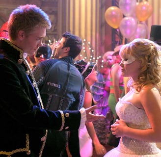 scene from the movie A Cinderella Story 