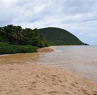 Voyage France Guadeloupe Grande Anse, le lagon