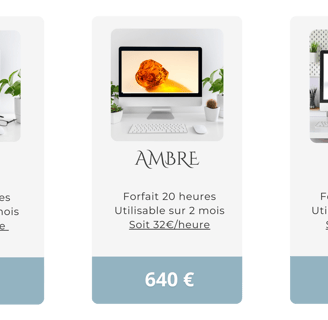 Tarifs forfait secrétaire indépendante