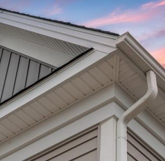 a house with a sky background and a pink sky- 3D RENDERING SERVICES
