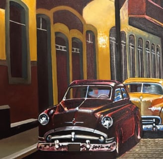 Setembro Amarelo, óleo sobre tela, 1,0 x 1,0 m