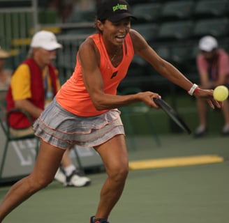 Simone Jardim en finale du US Open Pickleball Championship