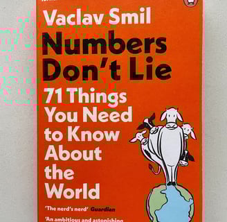 a book cover of  Numbers don't lie