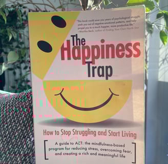 a book about the happiness trap