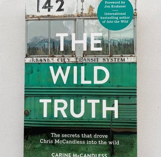 a book cover of the book the wild truth 