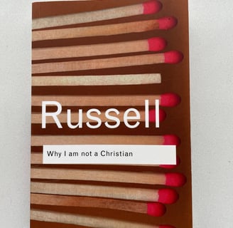 a book cover of Why I am not a Christian