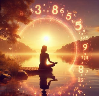 a tranquil lake site image