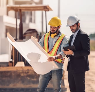 Architect on site visits