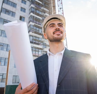 architect after completing project