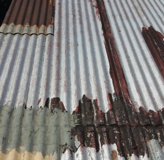 Damaged roof Krugersdorp