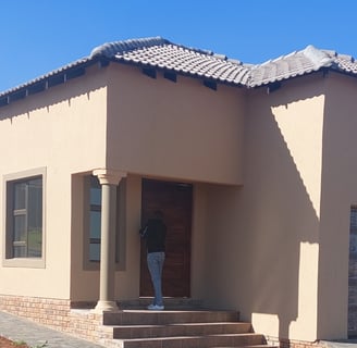 Completed construction project, Wildtuin Park, Krugersdorp