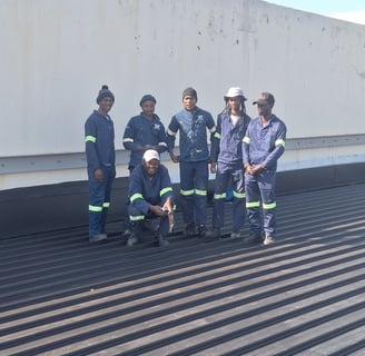 Environmental Pro Construction team, Bloemfontein project