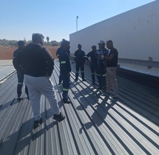 The Walk Shopping Center IBR roof project, Environmental Pro Construction