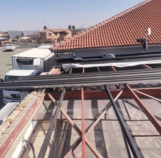Commercial roof replacement