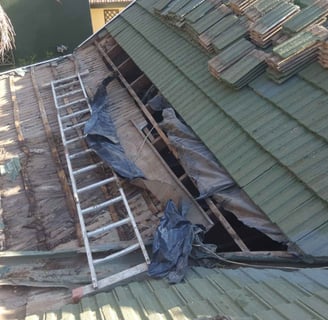 Blairgowrie Randburg roof structure correction