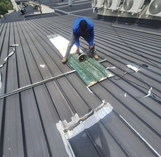 Roof repair Lonehill Shopping Center