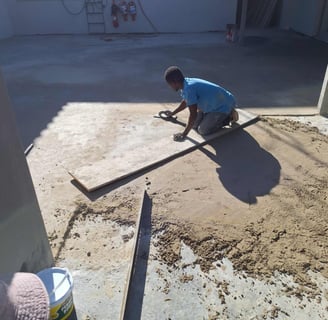 Harbor Bay Mall slab waterproofing project, Cape Town, False Bay
