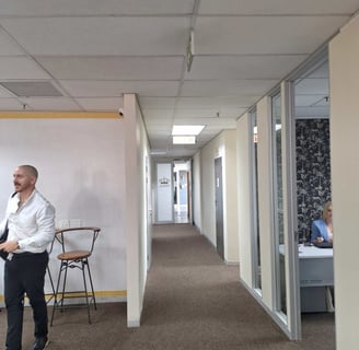 Commercial office renovation project, Sandton, Fourways