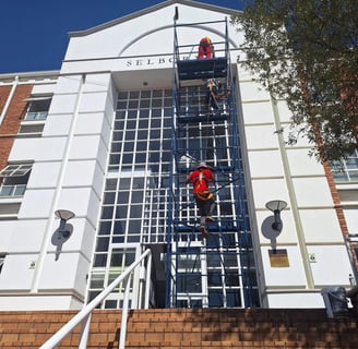 Commercial Renovation project, Fourways Golf Estate, Environmental Pro Construction