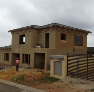 Completed double story new home project, Heritage Manor Estate, Krugersdorp