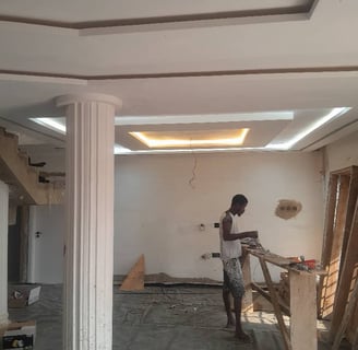 I plug cable installation electrical work in Ghana