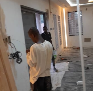 I plug cable installation electrical work in Ghana