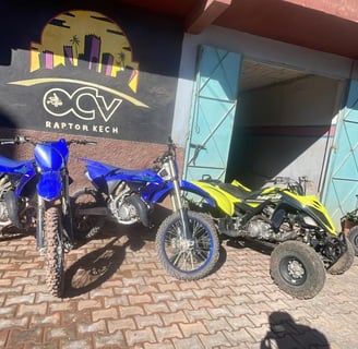 Excursion dans le désert en moto ou quad, une journée inoubliable