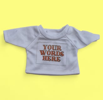 Little Oak Gifts personalised t-shirt