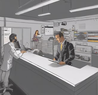 Automotive garage Service advisor