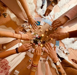 rituels entre femmes blessing way