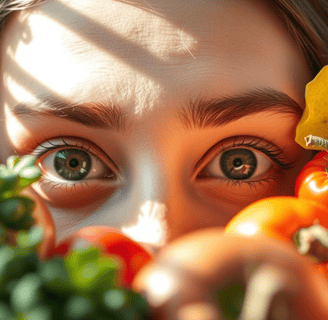 Woman over 40 practicing eye exercises to prevent age-related vision decline
