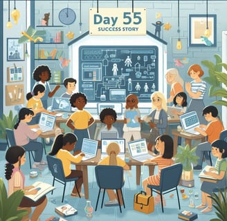 Day 55: Success Story — Children Building a Community Through Coding