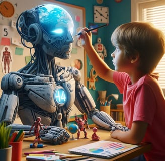 Day 44 - Real-World Creative AI Projects Your Child Can Tackle