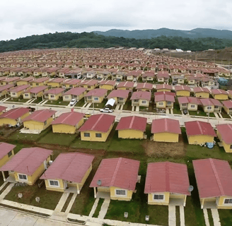 PANAMA HOUSES. SOCIAL HOUSING. UK, 