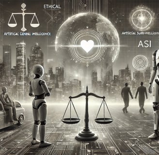 a robot suit is standing in front of a cityscapeople