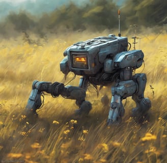 a robot like robot with a robot like body