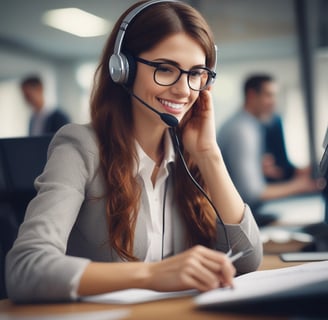 A modern, large, multi-story office building is prominently situated on a clear day, featuring the letters 'BCI' with a logo on its facade. The structure is surrounded by a well-maintained garden and a sidewalk where several people are walking. Nearby, cars are parked and some are driving along the street.