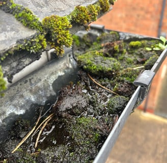 blocked gutter