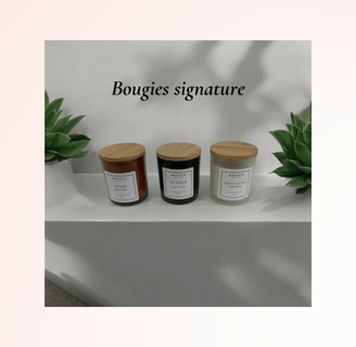 Bougies artisanales