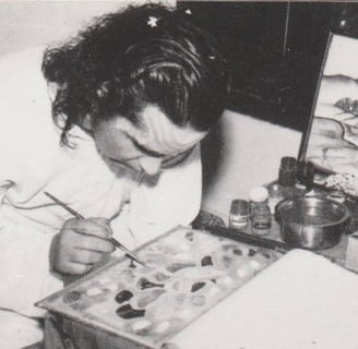 Babaji dipinge