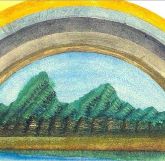 Acquerello di Babaji