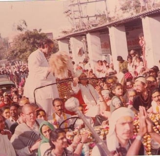 Shri Babaji in viaggio