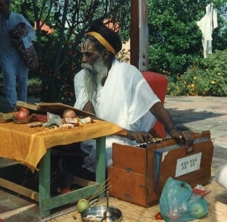 Shri Sitaram Dass Tyagi, sadhu da Vrindavan