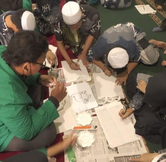 Pembelajaran Warna Primer dan Sekunder