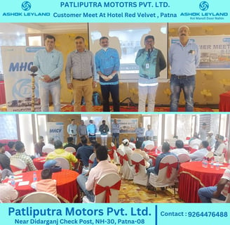 Happy Customer of Patliputra Motors who buy Ashok Leyland Vehicle